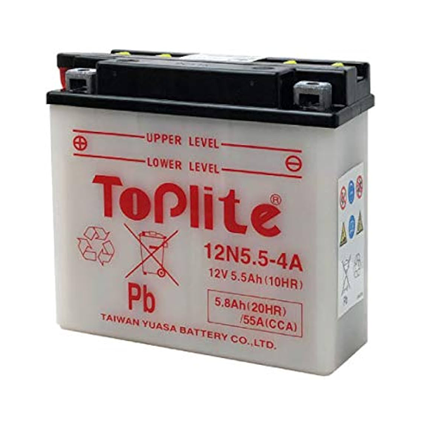 Аккумулятор TOPLITE 12N5,5-4A