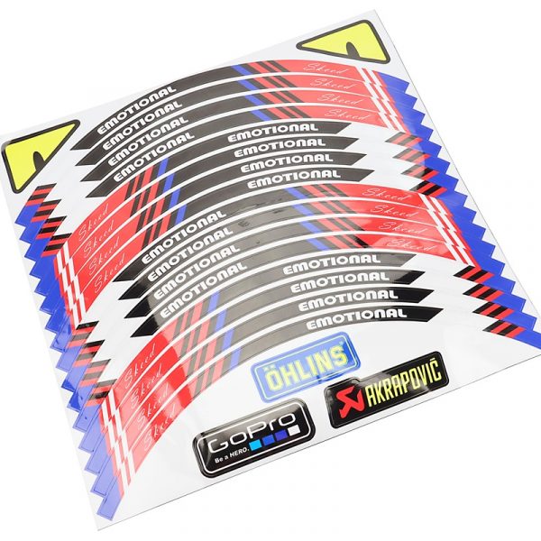 Наклейки обода колеса EMOTIONAL RW R17