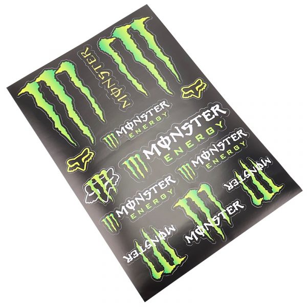 Наклейки набор Monster A8030