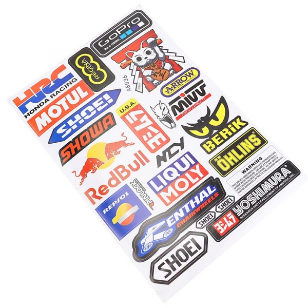 Наклейки набор multi-brand A8036