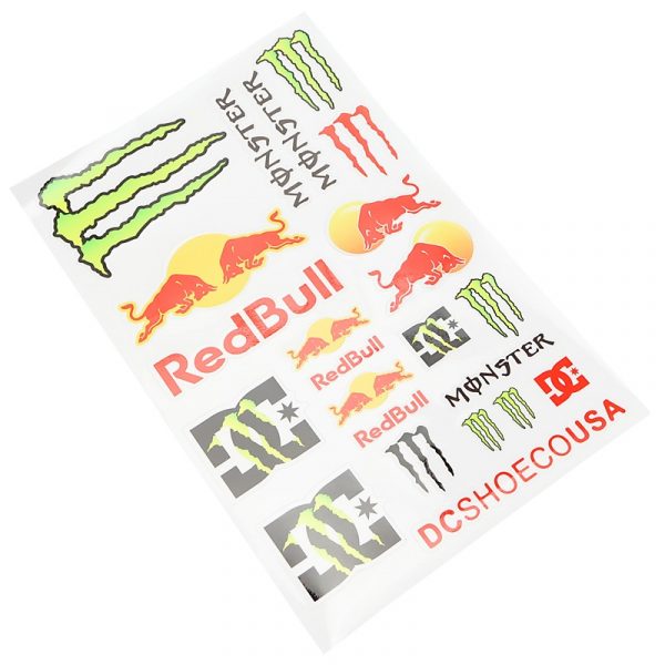 Наклейки набор Monster-RedBull