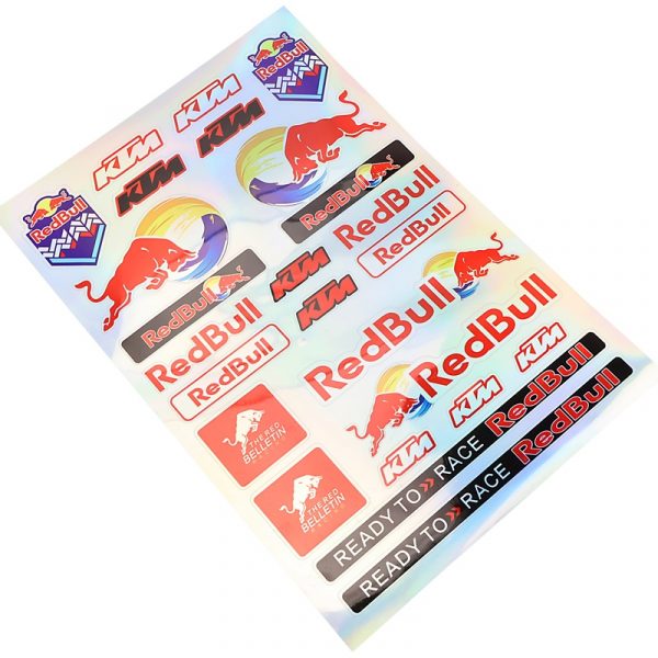 Наклейки набор RedBull