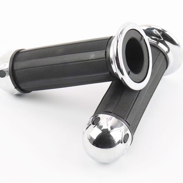 Грипсы руля MOTORACE CHROME