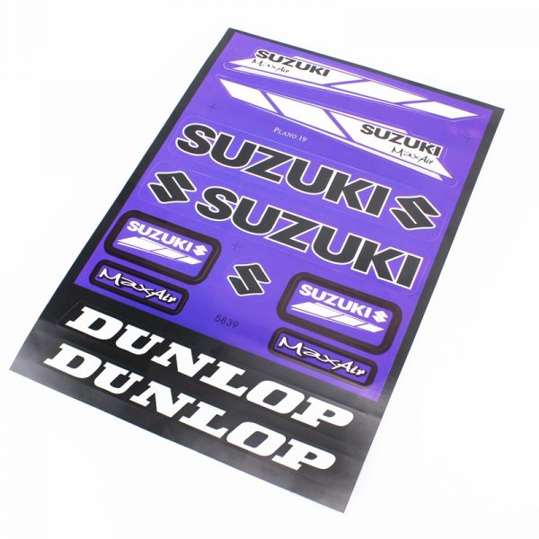 Наклейки набор Suzuki/Dunlop 5839B