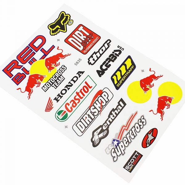 Наклейки набор Red Bull 5835