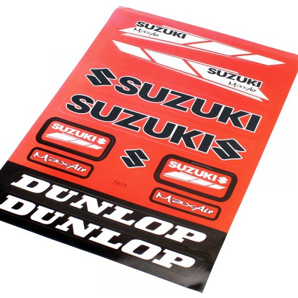 Наклейки набор Suzuki/Dunlop 5839A