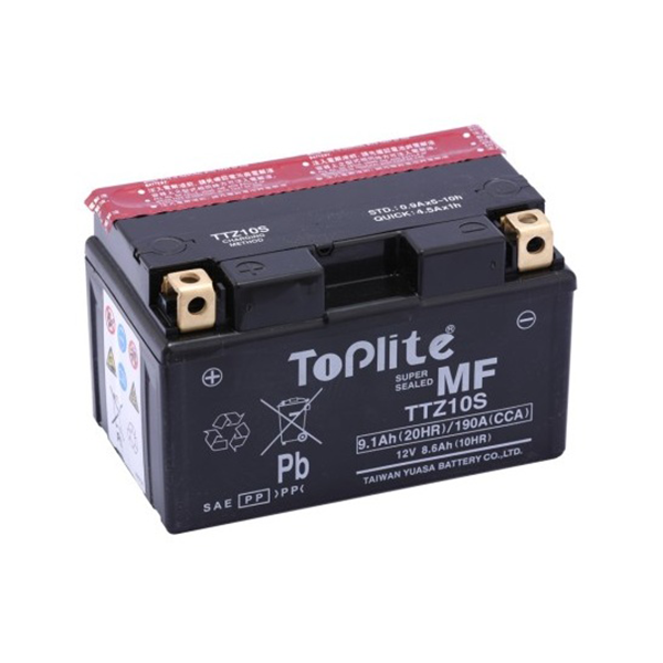 Аккумулятор TOPLITE TTZ10S