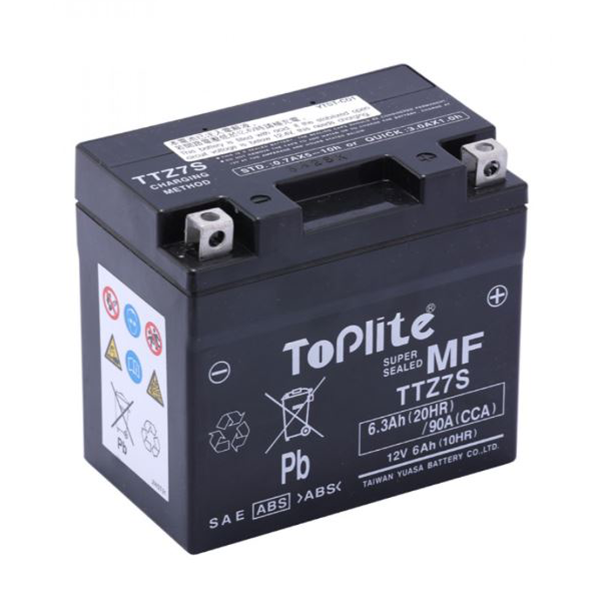 Аккумулятор TOPLITE TTZ7S