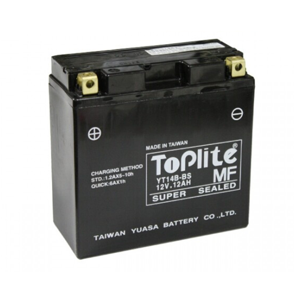 Аккумулятор TOPLITE YT14B-BS