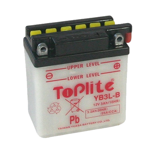 Аккумулятор TOPLITE YB3L-B