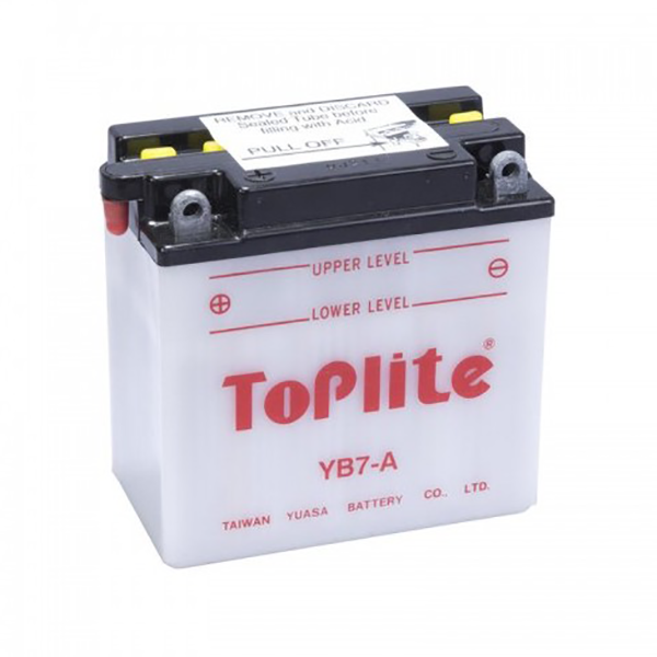Аккумулятор TOPLITE YB7-A