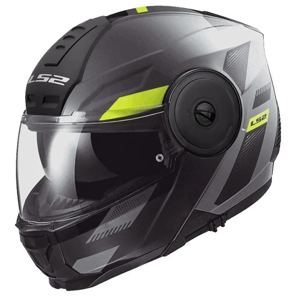 Мотошлем LS2 FF902 Scope 2 Max Matt Hi-Vis Yellow