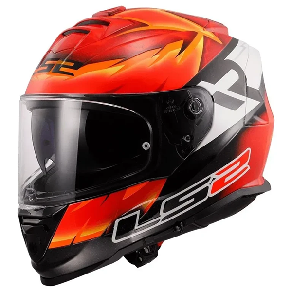 Мотошлем LS2 FF800 Storm 2 Rinaldi Gloss Orange