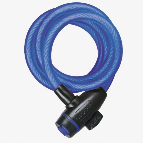 Трос противоугонный Oxford Cable Lock Blue