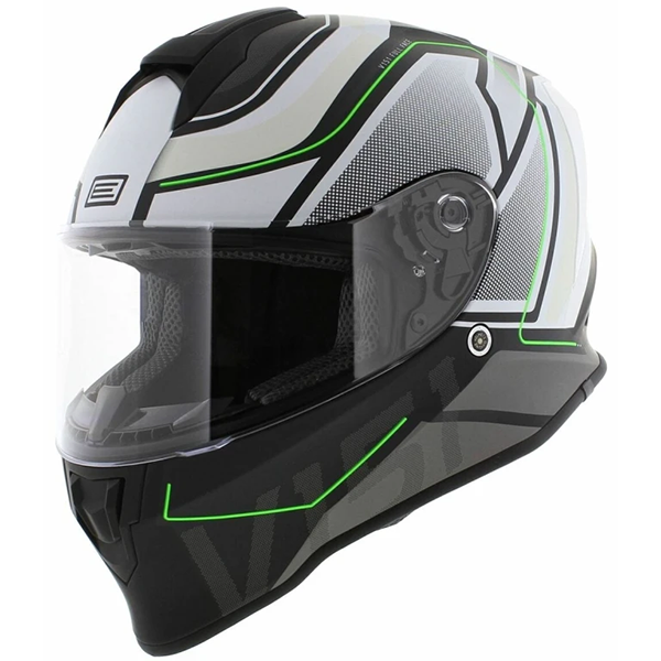 Мотошлем Origine Dinamo Galaxy White - Black - Matt