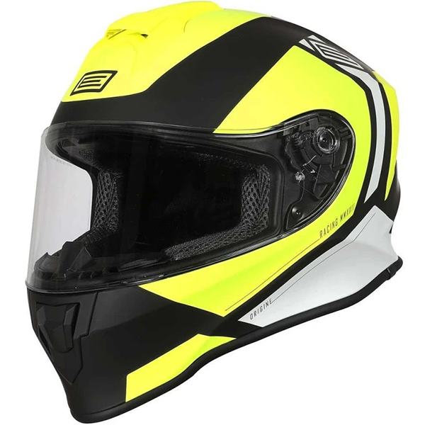 Мотошлем Origine Dinamo Bolt Fluo Yellow / Black Matt
