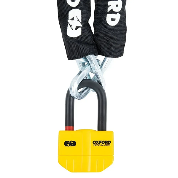 Трос Oxford Boss Alarm 14mm Chain Lock (1.5 м)