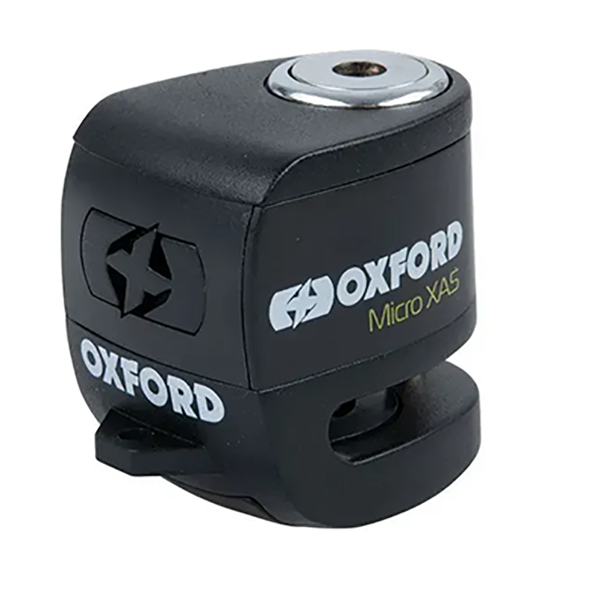 Замок с сигнализацией Oxford Micro XA5 Alarm Disc Lock Black/Black