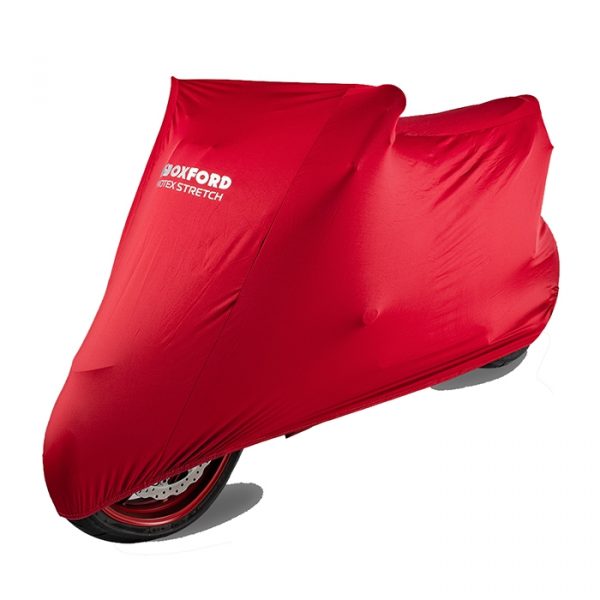 Моточехол Oxford Protex Stretch Indoor Premium Cover Red