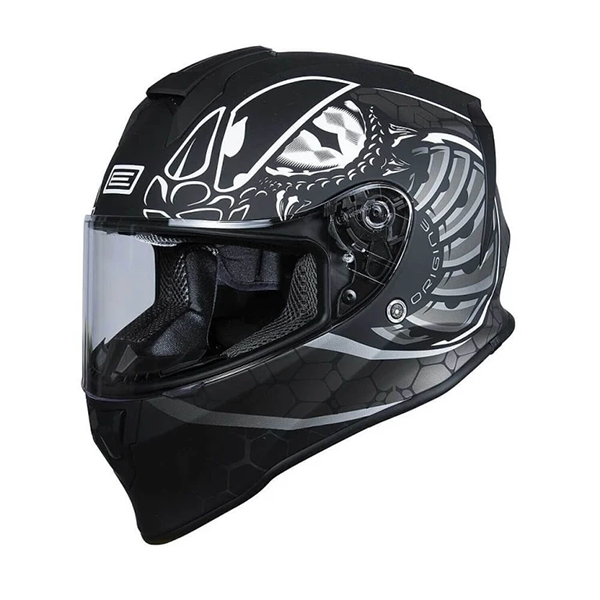 Мотошлем Origine Dinamo Fighter Titanium Black Matt