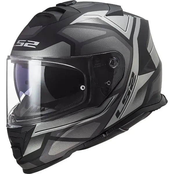 Мотошолом LS2 FF800 Storm 2 Faster Matt Titanium