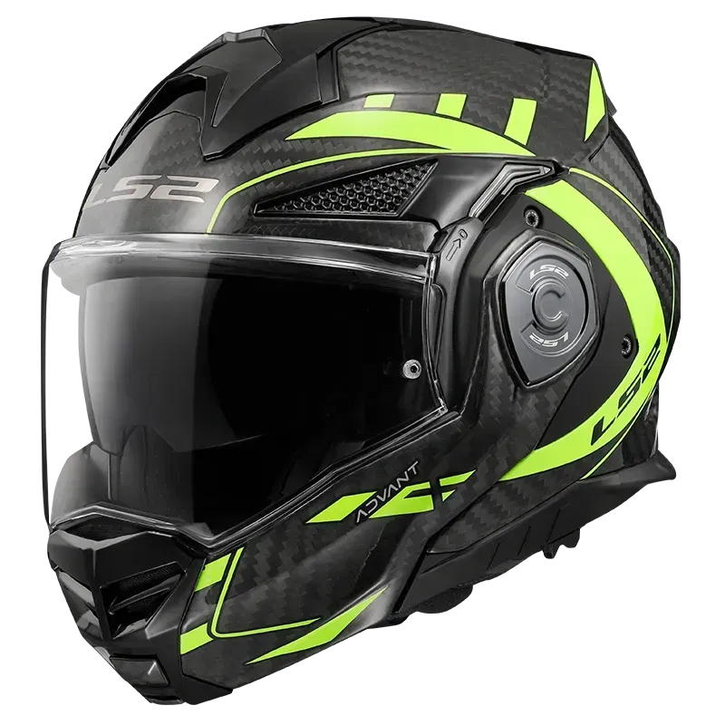 Мотошлем LS2 FF901 Advant X C Future Hi-Vis Yellow