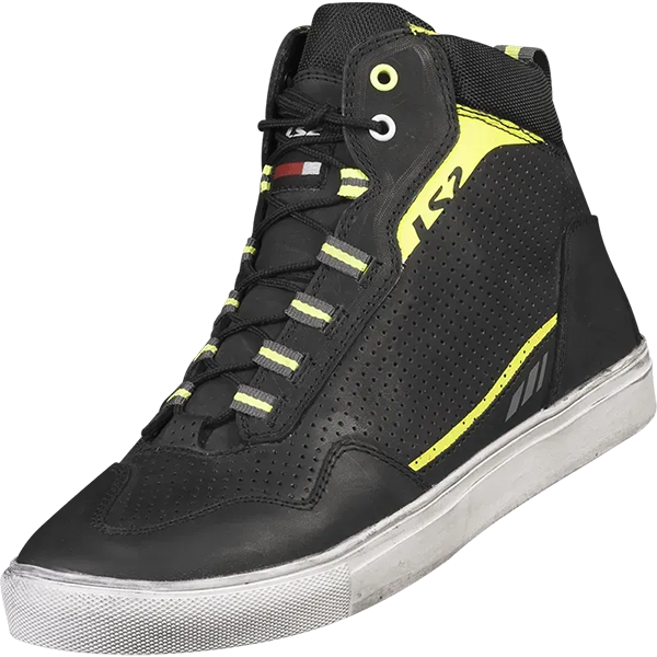 Мотообувь LS2 Zoe Lady Boots Black Hi-Vis Yellow