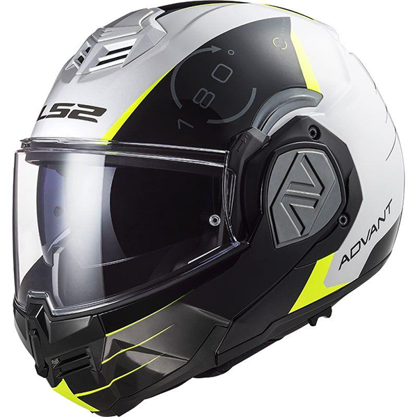 Мотошлем LS2 FF906 Advant Codex White Black