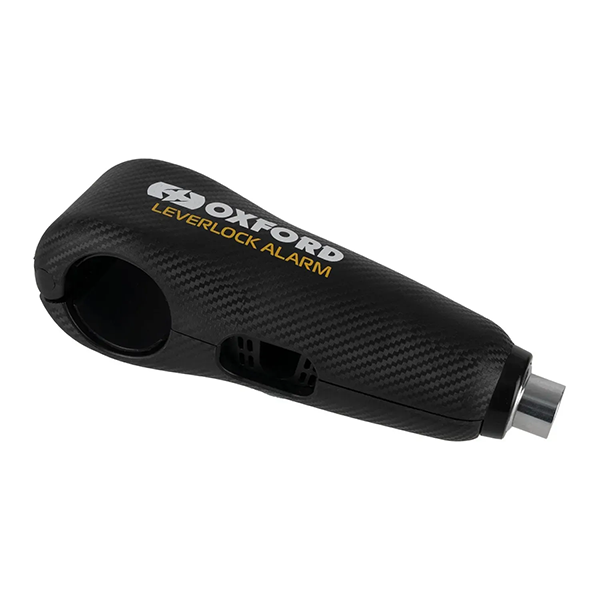 Замок-блокатор с сигнализацией Oxford LeverLock Alarm Black