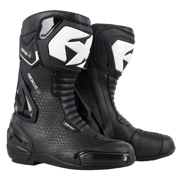 Мотоботинки Oxford Nexus 1.0 Air MS Boot Blk/Wht