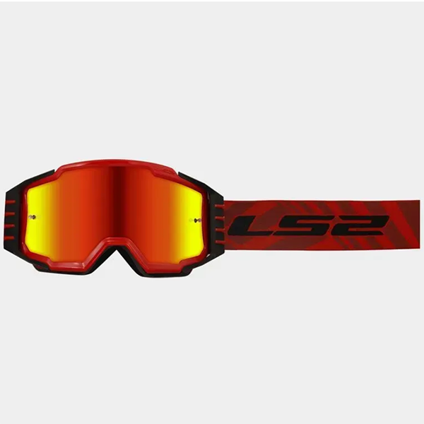 Очки LS2 Charger Pro Goggle Red with Iridium Visor