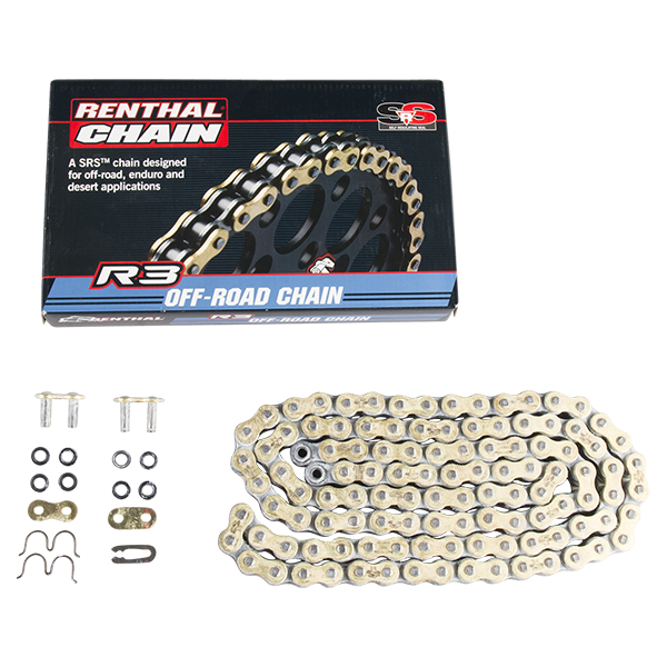 Приводная цепь Renthal R3-3 Chain 520-116L [Gold]