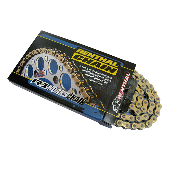 Приводная цепь Renthal R1 Chain 428-124L [Gold]