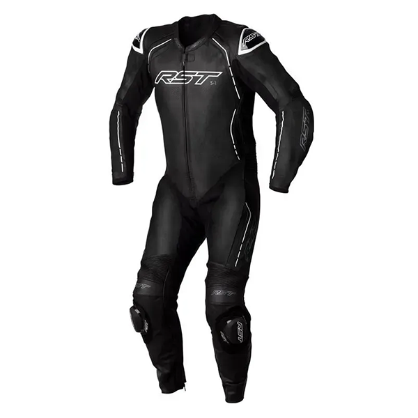 Комбинезон RST S1 CE Leather Suit - Black/Black/White
