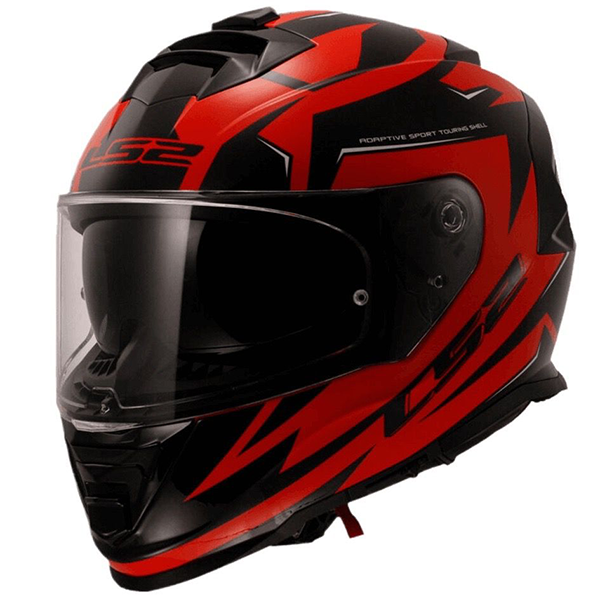Мотошлем LS2 FF800 Storm 2 Atomik Gloss Black Red