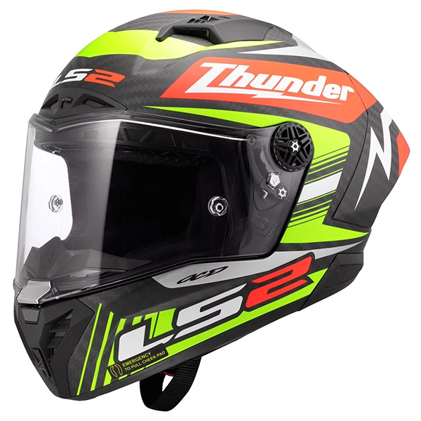 Мотошлем LS2 FF805 Thunder GP Aero Replica Black