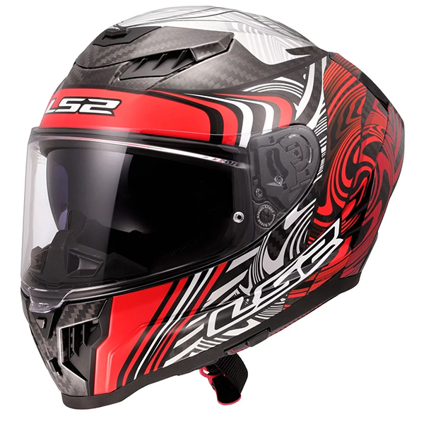 Мотошлем LS2 FF807 Dragon Enthum Matt Red
