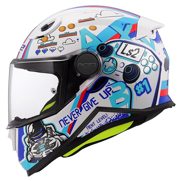 Мотошлем LS2 FF812 Kid Next Level White