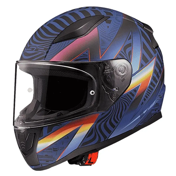 Мотошлем LS2 FF353 Rapid 2 Optik Matt Blue Purple