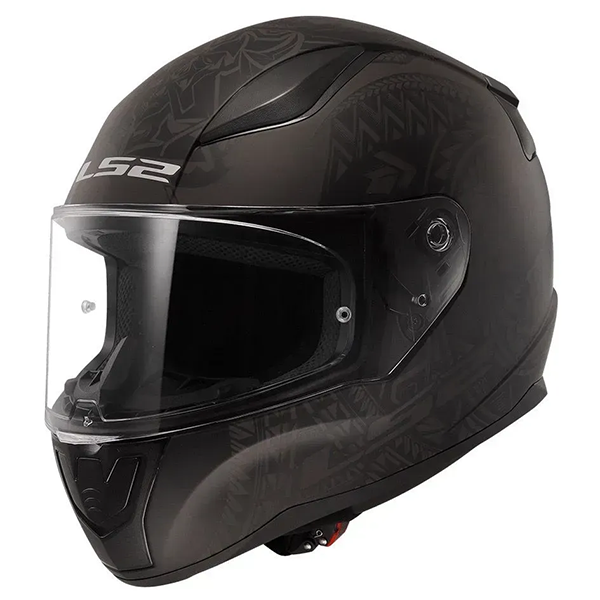 Мотошлем LS2 FF353 Rapid 2 Takaroa Matt Black 7C Grey