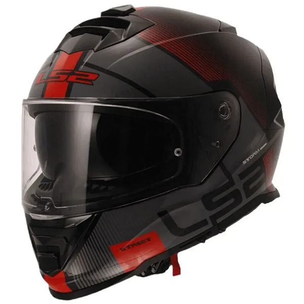 Мотошлем LS2 FF800 Storm 2 Epic Gloss Black Red