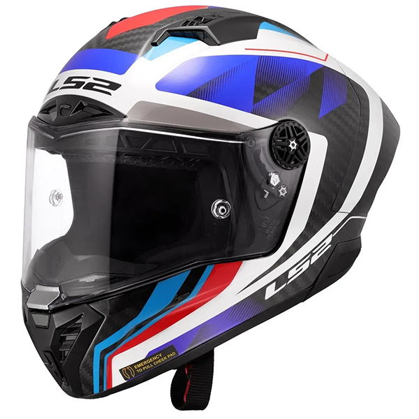 Мотошлем LS2 FF805 Thunder GP Aero Raute Blue Red