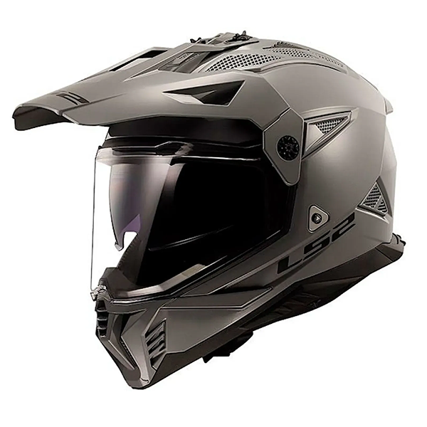 Мотошлем LS2 MX702 Pioneer 2 Solid Matt Nardo Grey