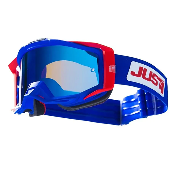 Очки Just1 Iris 2.0 Suit Blue - Red - White Mirror Blue Lens