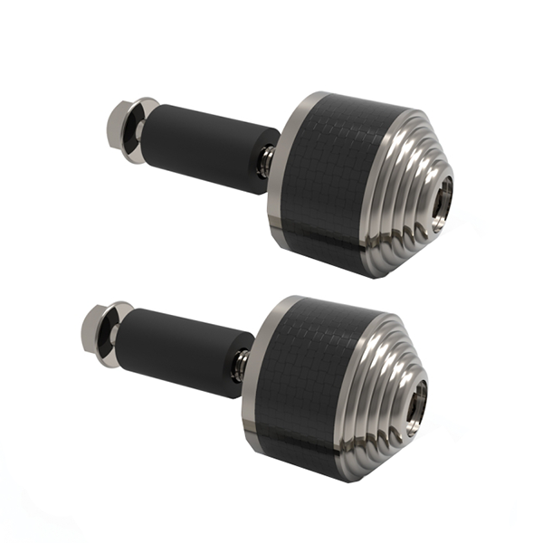 Грузы руля Oxford CarbEnds 2 - Silver