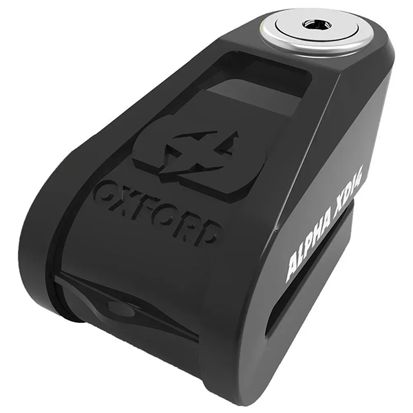 Замок с сигнализацией Oxford Alpha XD14 Disc Lock Black