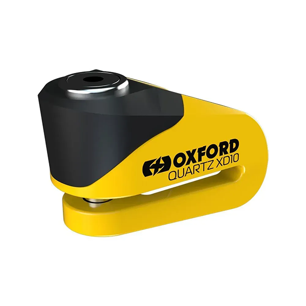 Замок Oxford Quartz XD10 Disc Lock Yellow/Black