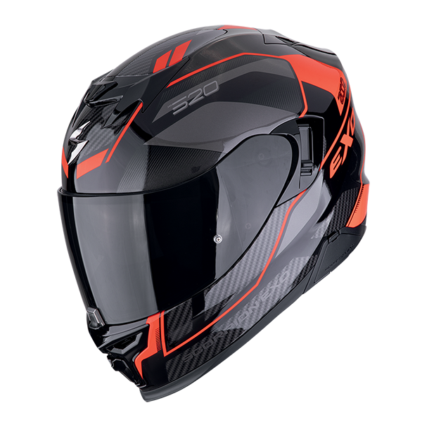 Шлем SCORPION EXO-520 EVO AIR LENA black/red