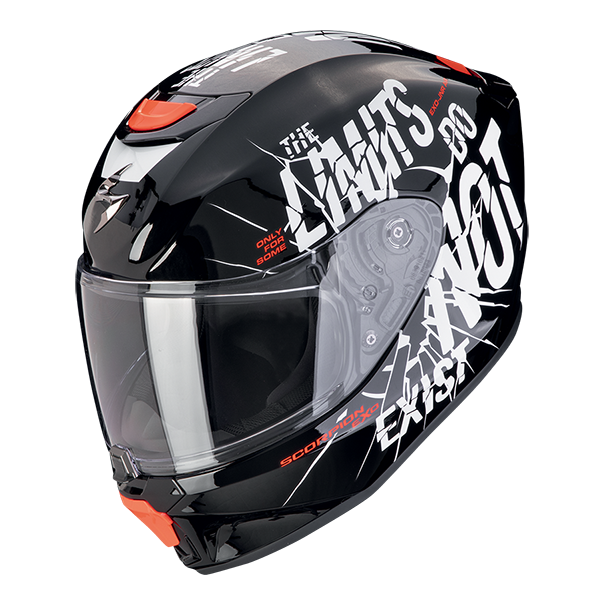 Шлем SCORPION EXO-JNR AIR BOUM black/white