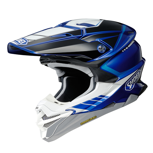 Шлем SHOEI VFX-WR 06 JAMMER TC-2 Black/White/Blue